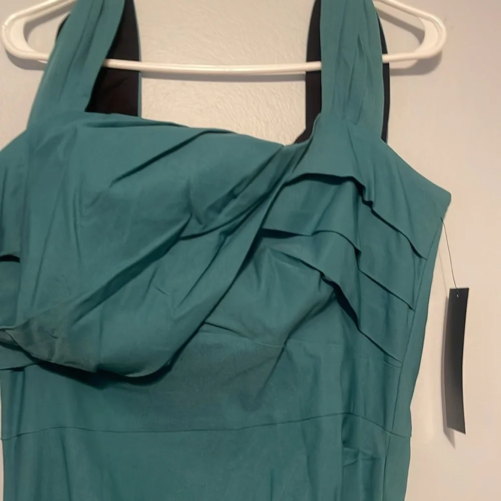 New with tags stop staring midi fitted dress with stretch size 16 - Picture 4 of 5